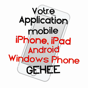 application mobile à GEHéE / INDRE