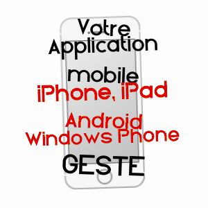 application mobile à GESTé / MAINE-ET-LOIRE