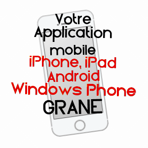 application mobile à GRANE / DRôME