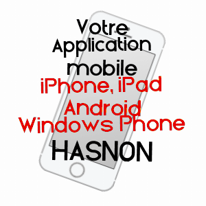application mobile à HASNON / NORD