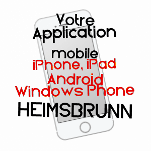 application mobile à HEIMSBRUNN / HAUT-RHIN