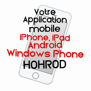 application mobile à HOHROD / HAUT-RHIN