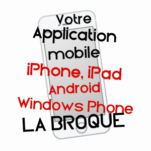 application mobile à LA BROQUE / BAS-RHIN
