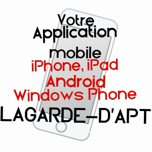 application mobile à LAGARDE-D'APT / VAUCLUSE