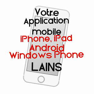 application mobile à LAINS / JURA