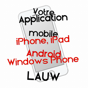 application mobile à LAUW / HAUT-RHIN