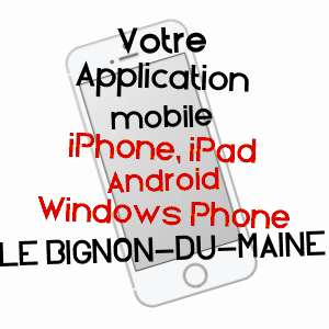 application mobile à LE BIGNON-DU-MAINE / MAYENNE