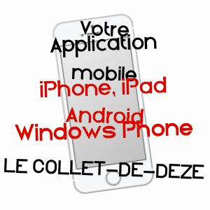 application mobile à LE COLLET-DE-DèZE / LOZèRE