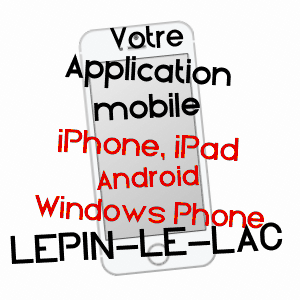 application mobile à LéPIN-LE-LAC / SAVOIE