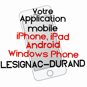 application mobile à LéSIGNAC-DURAND / CHARENTE
