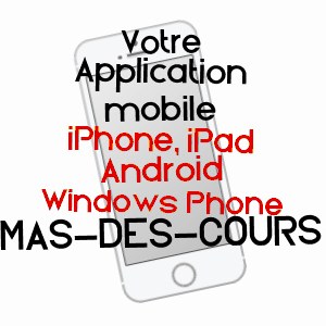 application mobile à MAS-DES-COURS / AUDE