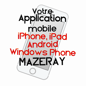 application mobile à MAZERAY / CHARENTE-MARITIME