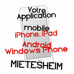 application mobile à MIETESHEIM / BAS-RHIN