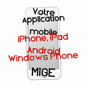 application mobile à MIGé / YONNE