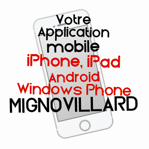 application mobile à MIGNOVILLARD / JURA