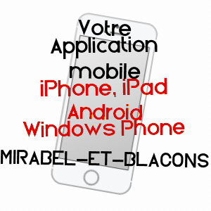 application mobile à MIRABEL-ET-BLACONS / DRôME