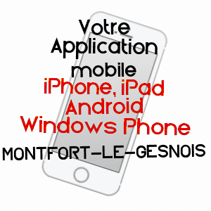 application mobile à MONTFORT-LE-GESNOIS / SARTHE