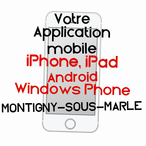 application mobile à MONTIGNY-SOUS-MARLE / AISNE