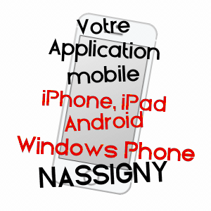 application mobile à NASSIGNY / ALLIER