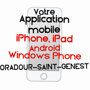 application mobile à ORADOUR-SAINT-GENEST / HAUTE-VIENNE