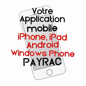 application mobile à PAYRAC / LOT
