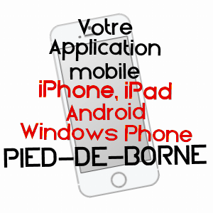 application mobile à PIED-DE-BORNE / LOZèRE
