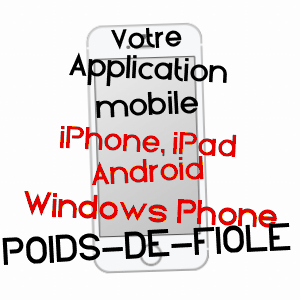 application mobile à POIDS-DE-FIOLE / JURA