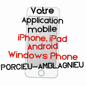 application mobile à PORCIEU-AMBLAGNIEU / ISèRE