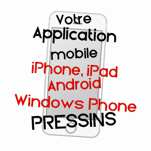application mobile à PRESSINS / ISèRE
