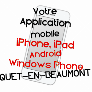 application mobile à QUET-EN-BEAUMONT / ISèRE