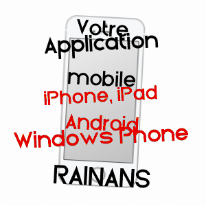 application mobile à RAINANS / JURA