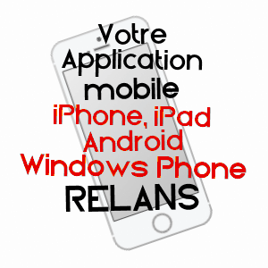 application mobile à RELANS / JURA