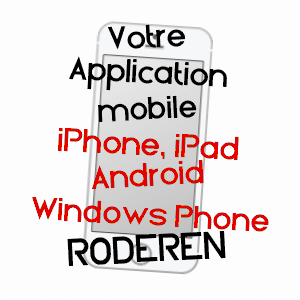 application mobile à RODEREN / HAUT-RHIN
