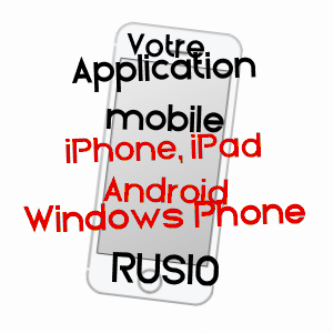 application mobile à RUSIO / HAUTE-CORSE
