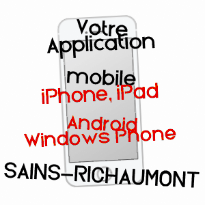 application mobile à SAINS-RICHAUMONT / AISNE