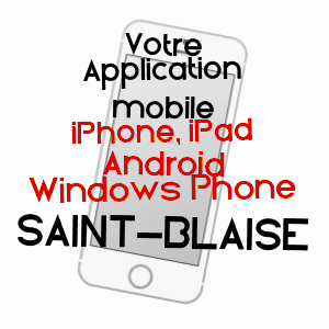 application mobile à SAINT-BLAISE / HAUTE-SAVOIE