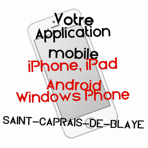 application mobile à SAINT-CAPRAIS-DE-BLAYE / GIRONDE