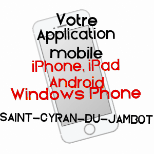 application mobile à SAINT-CYRAN-DU-JAMBOT / INDRE