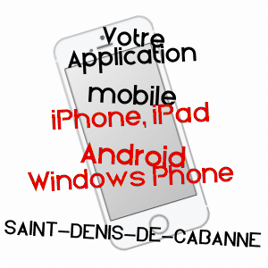 application mobile à SAINT-DENIS-DE-CABANNE / LOIRE