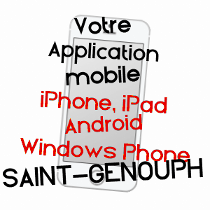 application mobile à SAINT-GENOUPH / INDRE-ET-LOIRE