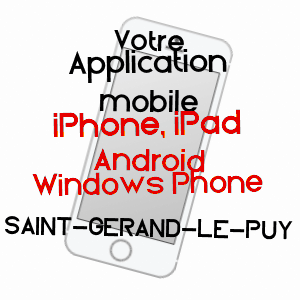application mobile à SAINT-GéRAND-LE-PUY / ALLIER