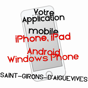 application mobile à SAINT-GIRONS-D'AIGUEVIVES / GIRONDE