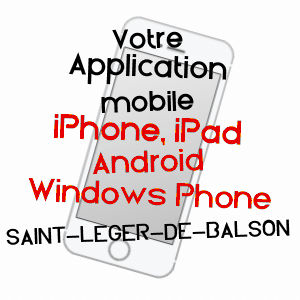 application mobile à SAINT-LéGER-DE-BALSON / GIRONDE