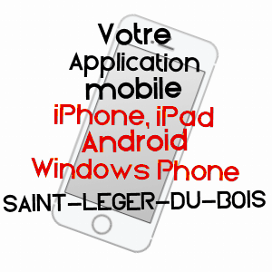 application mobile à SAINT-LéGER-DU-BOIS / SAôNE-ET-LOIRE