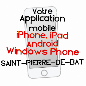 application mobile à SAINT-PIERRE-DE-BAT / GIRONDE