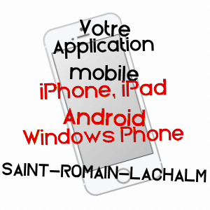 application mobile à SAINT-ROMAIN-LACHALM / HAUTE-LOIRE