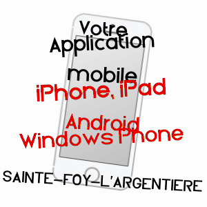 application mobile à SAINTE-FOY-L'ARGENTIèRE / RHôNE