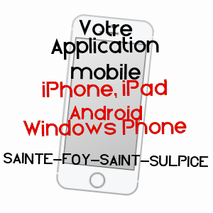 application mobile à SAINTE-FOY-SAINT-SULPICE / LOIRE