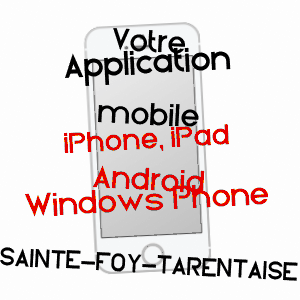 application mobile à SAINTE-FOY-TARENTAISE / SAVOIE