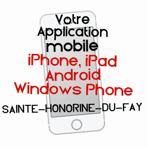 application mobile à SAINTE-HONORINE-DU-FAY / CALVADOS
